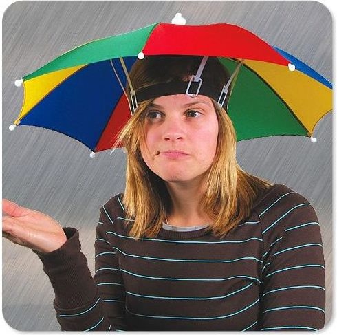 VOGadgets Deštník na hlavu - obrázek 1
