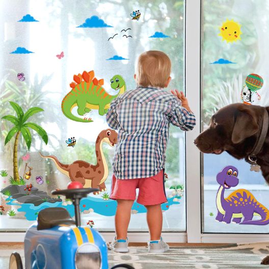 Samolepky na zeď - Dinosauři - obrázek 2