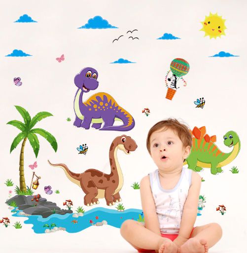 Samolepky na zeď - Dinosauři - obrázek 3