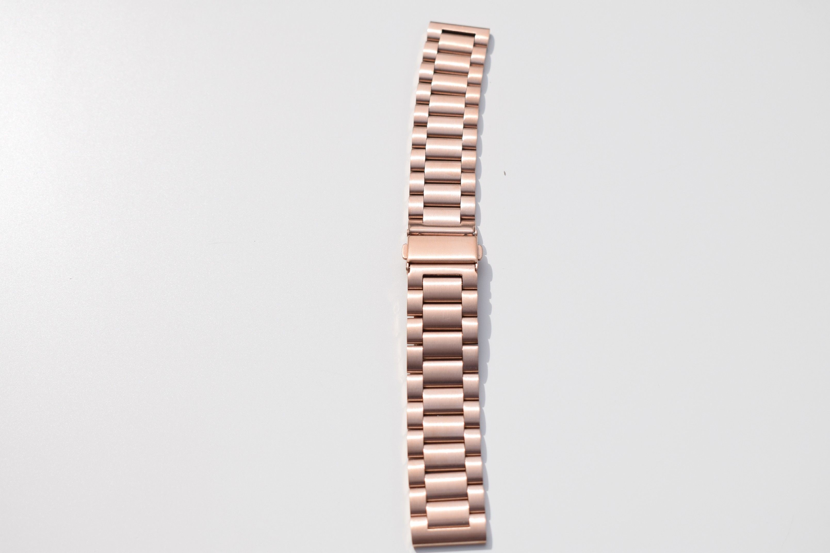 Xiaomi Amazfit Bip luxusní ocelový náramek Rose Gold - obrázek 1