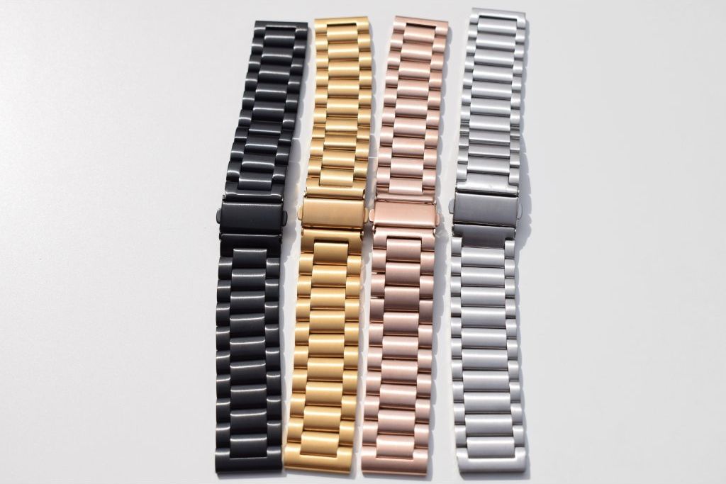 Xiaomi Amazfit Pace/Amazfit 2 luxusní ocelový náramek Stříbrná - obrázek 2