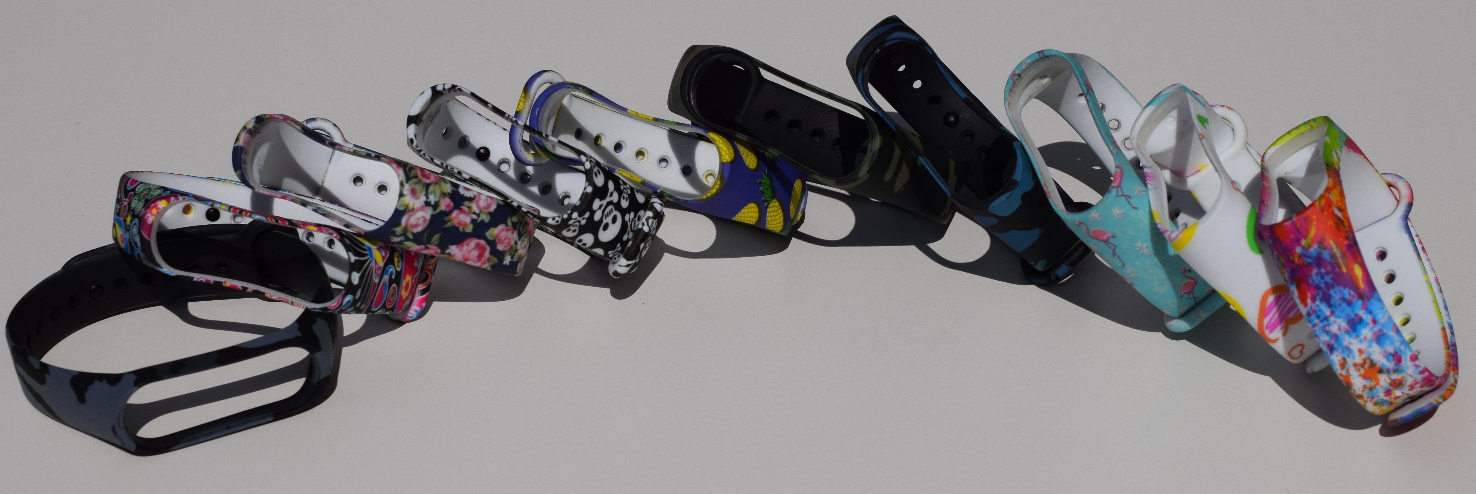 Xiaomi MiBand 3 / MiBand 4 náhradní náramek s motivem | Pineapple - obrázek 2