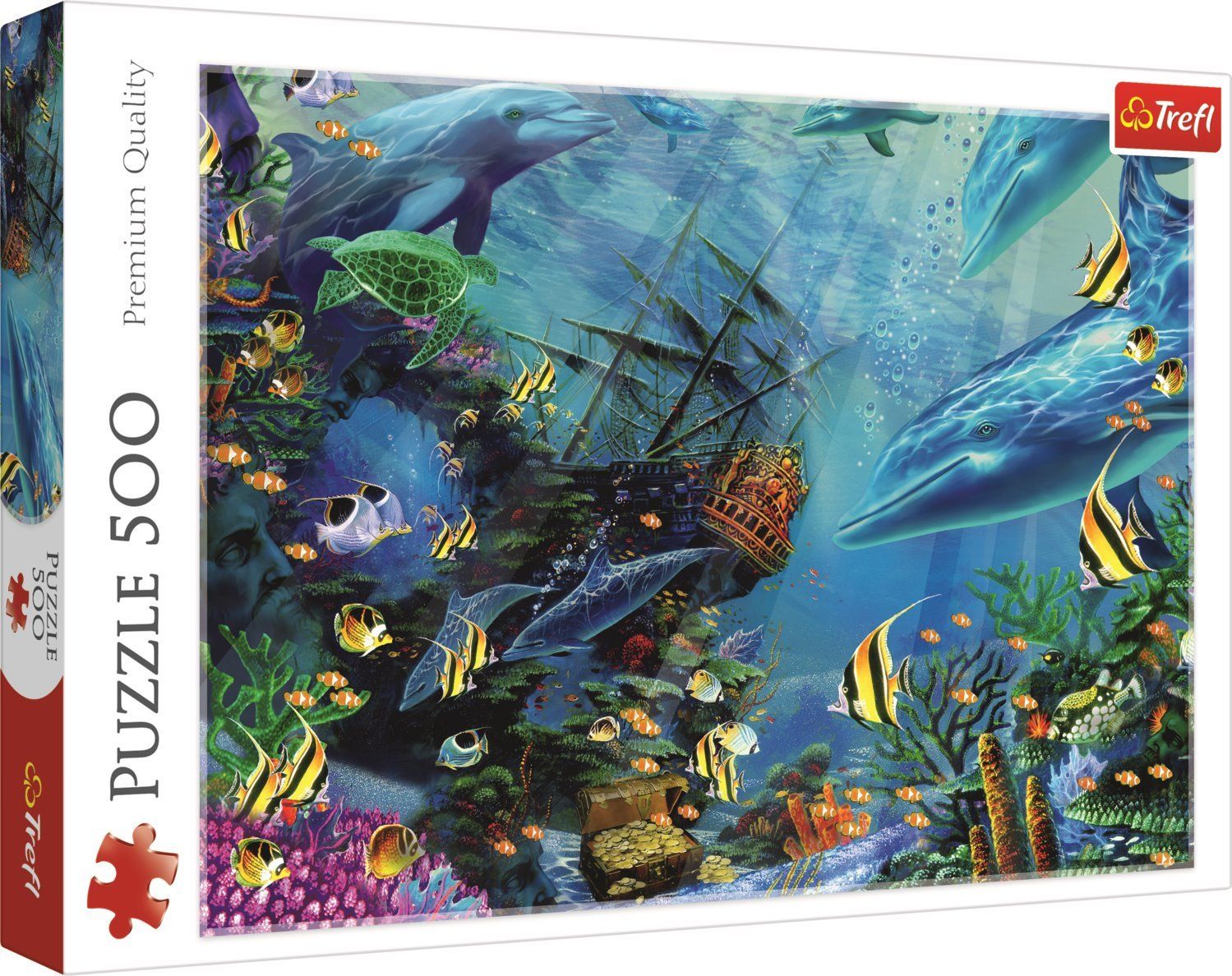 TREFL Puzzle Ukrytý poklad 500 dílků - obrázek 2