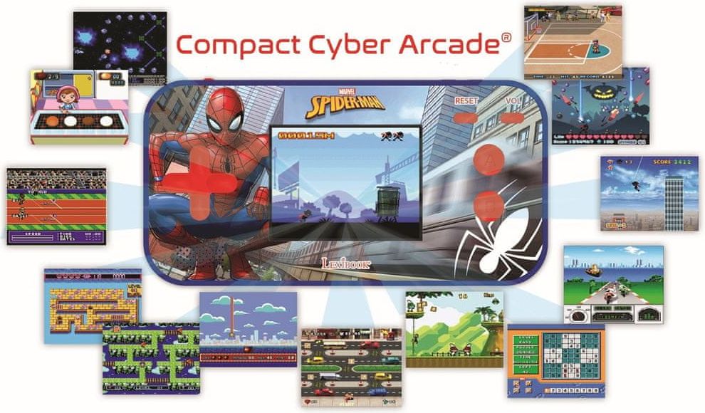Lexibook LCD konzole Compact Cyber Arcade® Spider-Man - obrázek 1