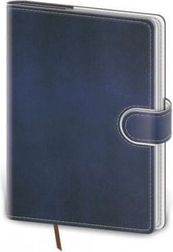 Zápisník Flip L tečkovaný modro/bílý - obrázek 1
