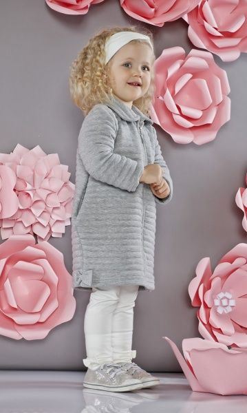 Nicol Bio kabátek/bundička NICOL PRINCEZNA - 3D pruhy 68 (4-6m) - obrázek 2