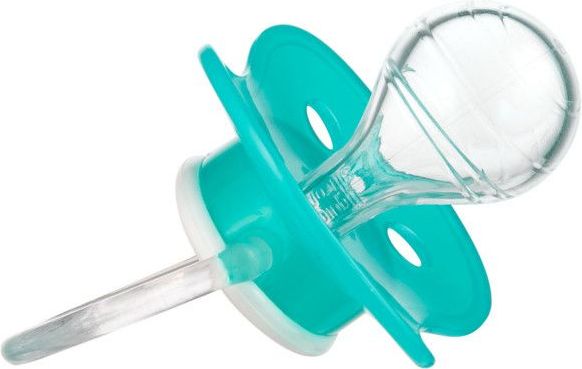Silikonový dudlík třešinka Canpol Love & Sea Turquoise - obrázek 2