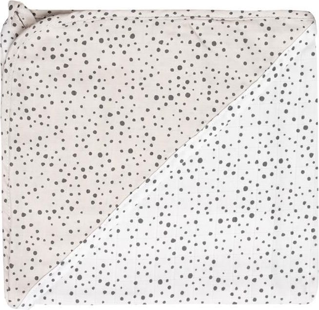 Mušelínový ručník s kapucí bambus Bébé-Jou Fabulous Dots 2020 - obrázek 1