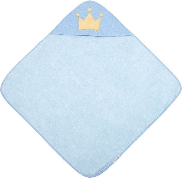 Měkká osuška s kapucí 85x85cm Canpol Royal Baby - obrázek 1