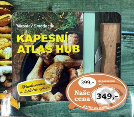 Kapesní atlas hub + houbařský nůž - Miroslav Smotlacha - obrázek 1
