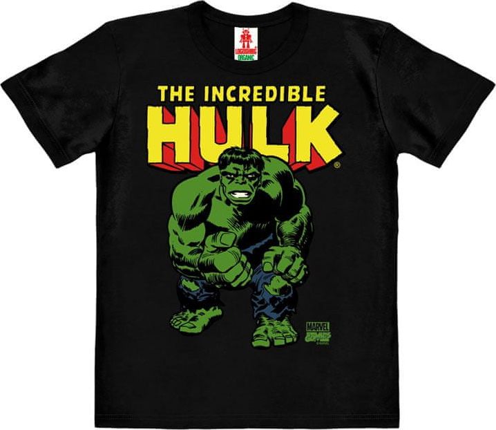 CurePink Dětské tričko Marvel|Hulk: The Incredible (140 cm) bavlna - obrázek 1