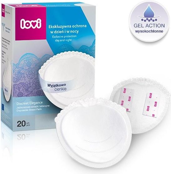 Vložky do podprsenky Lovi Discreet Elegance 20ks - obrázek 1