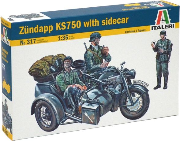 Zundapp KS750 with Sidecar (1:35) - obrázek 1