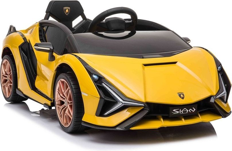 Elektrické autíčko Lamborghini Sian - bílé - obrázek 15
