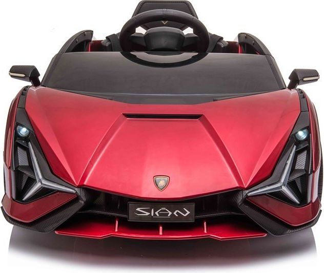 Elektrické autíčko Lamborghini Sian - červené - obrázek 3