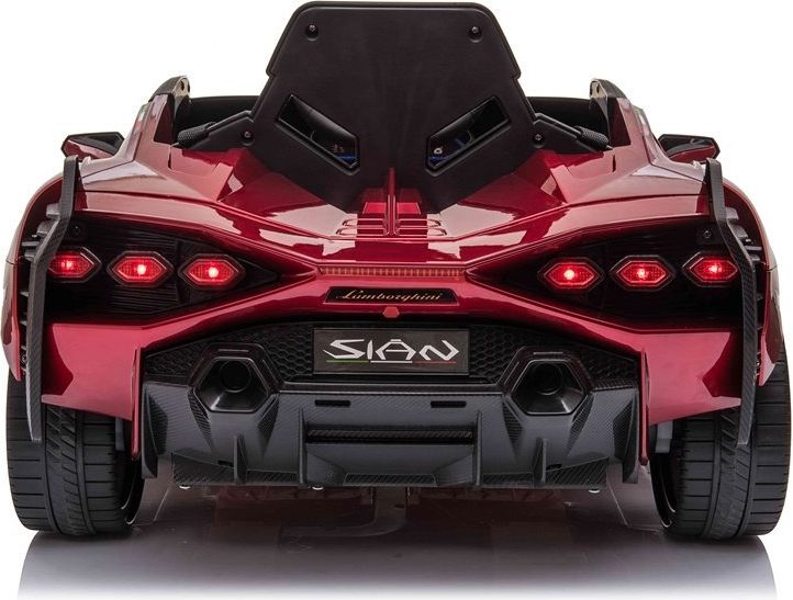 Elektrické autíčko Lamborghini Sian - červené - obrázek 6