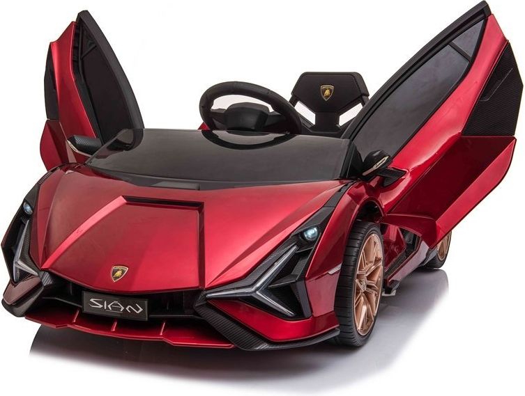Elektrické autíčko Lamborghini Sian - červené - obrázek 8