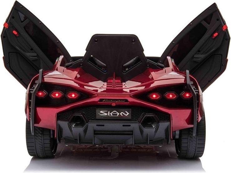 Elektrické autíčko Lamborghini Sian - červené - obrázek 9