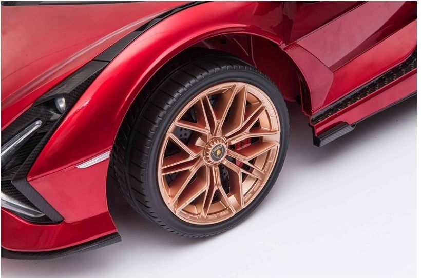 Elektrické autíčko Lamborghini Sian - červené - obrázek 11