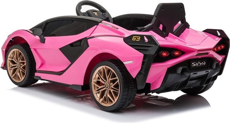 Elektrické autíčko Lamborghini Sian - červené - obrázek 14