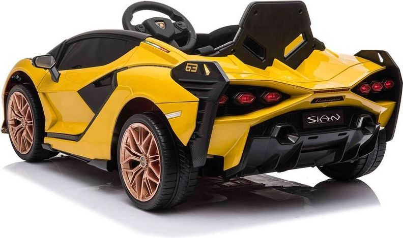 Elektrické autíčko Lamborghini Sian - červené - obrázek 16