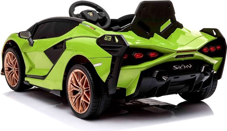 Elektrické autíčko Lamborghini Sian - červené - obrázek 18