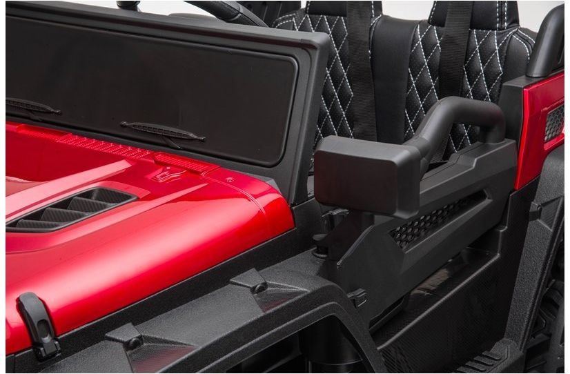 Dětské elektrické autíčko Master of Terain 4x4 - bílé - obrázek 10