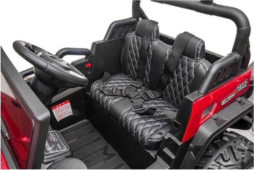 Dětské elektrické autíčko Master of Terain 4x4 - bílé - obrázek 12