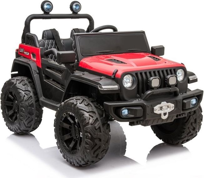 Dětské elektrické autíčko Master of Terain 4x4 - bílé - obrázek 19