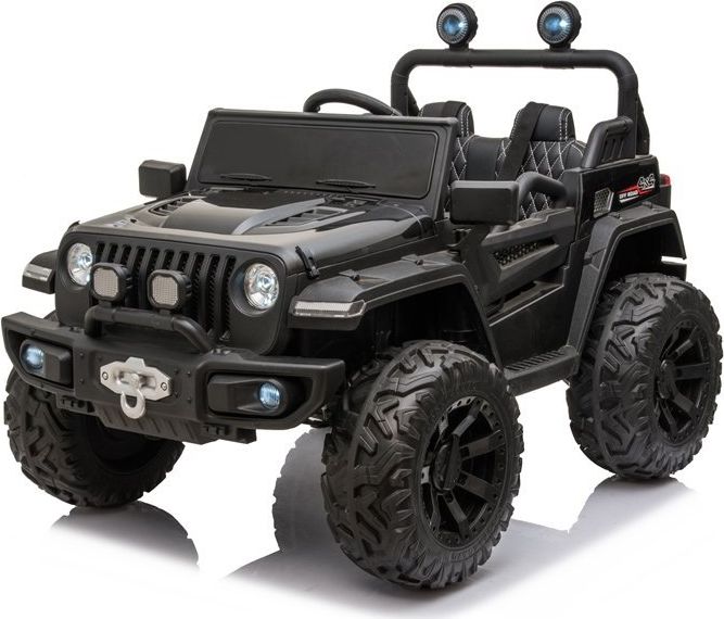 Dětské elektrické autíčko Master of Terain 4x4 - červené - obrázek 4