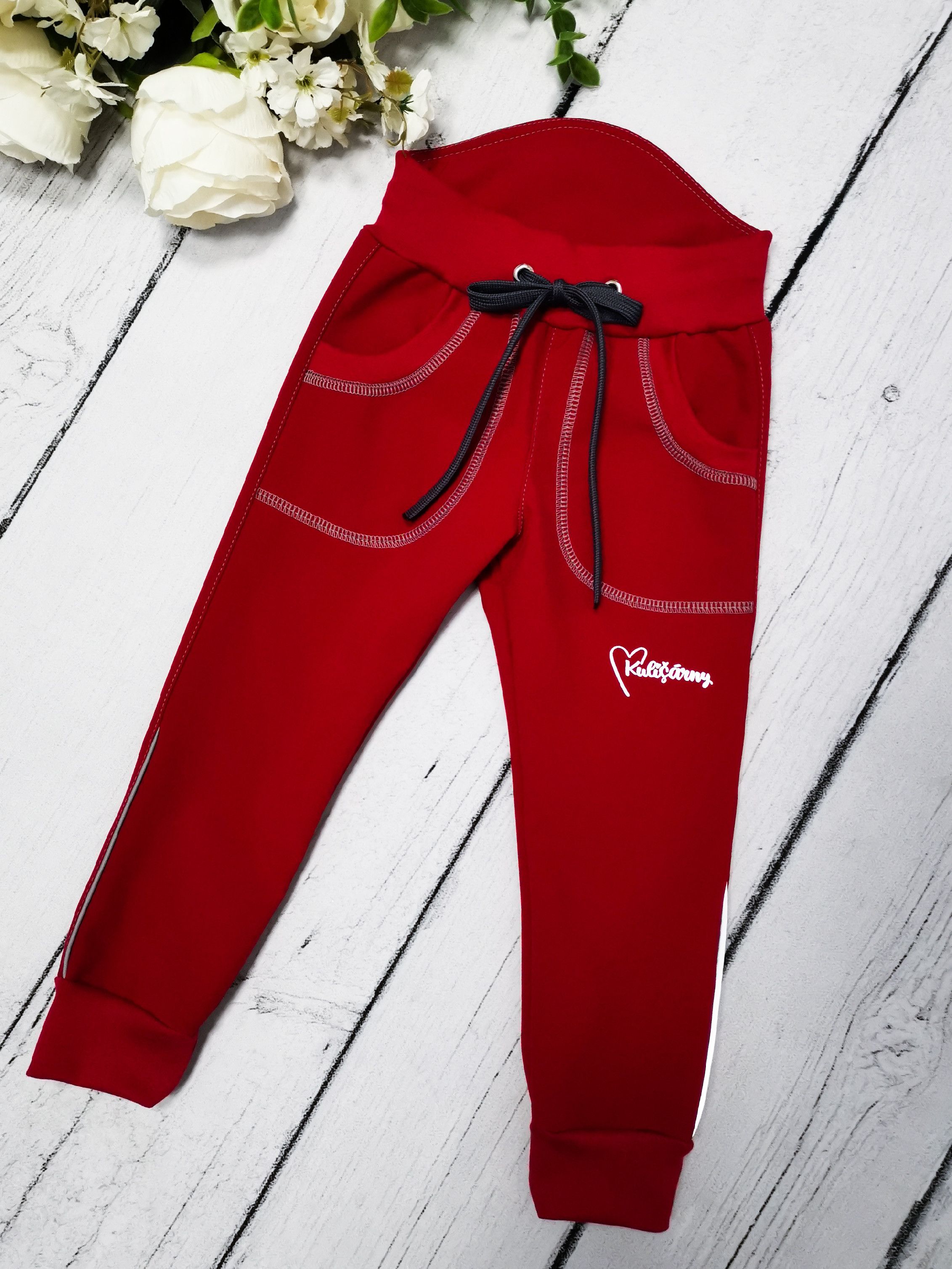 Softshell kalhoty RED s fleecem VELIKOST: 86-92 - obrázek 2