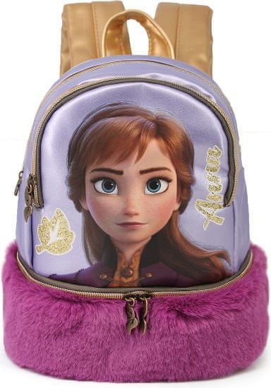 KARACTERMANIA Dětský batoh Frozen 2 Anna 27cm fialový - obrázek 1