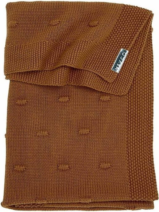 Deka do kočárku/kolébky 75x100 cm Meyco Knots Camel 2020 - obrázek 1