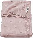 Deka do kočárku/kolébky 75x100 cm Meyco Knots Pink 2020 - obrázek 1
