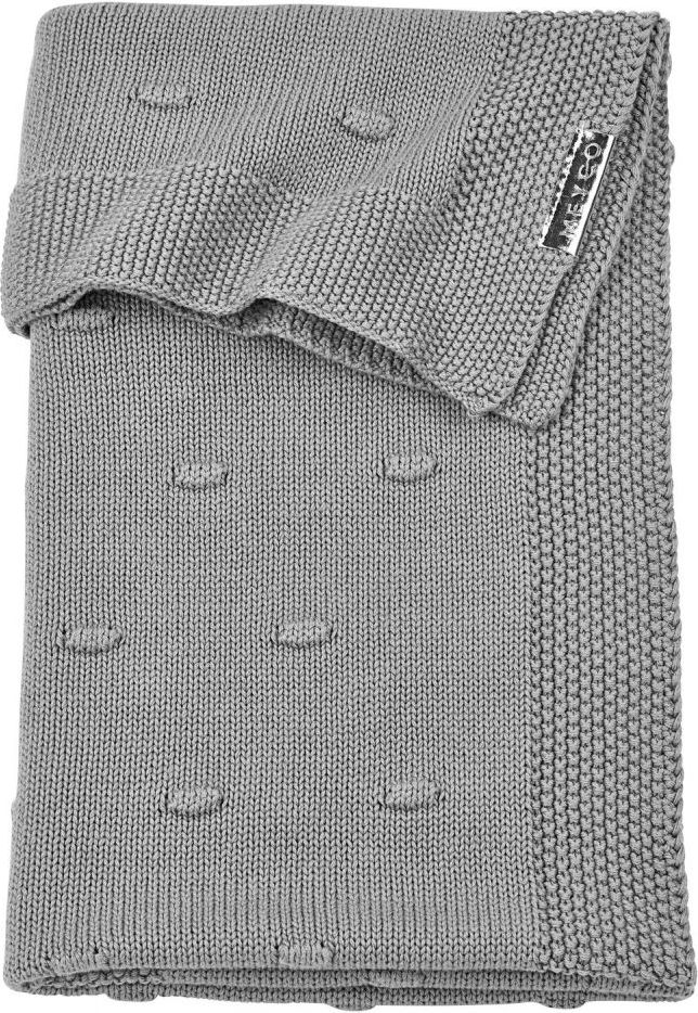 Deka do kočárku/kolébky 75x100 cm Meyco Knots Grey 2020 - obrázek 1