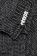 Deka do kočárku/kolébky 75x100 cm Meyco Knots Grey 2020 - obrázek 2