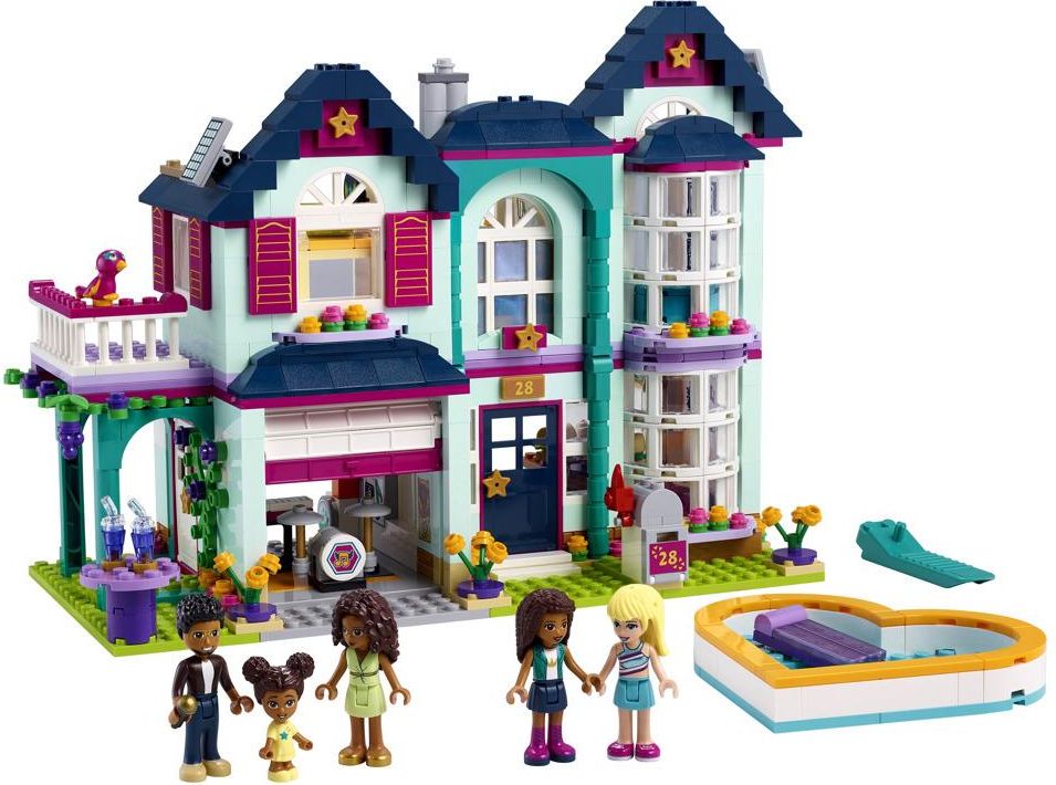 Lego Friends Andrea a její rodinný dům - obrázek 1
