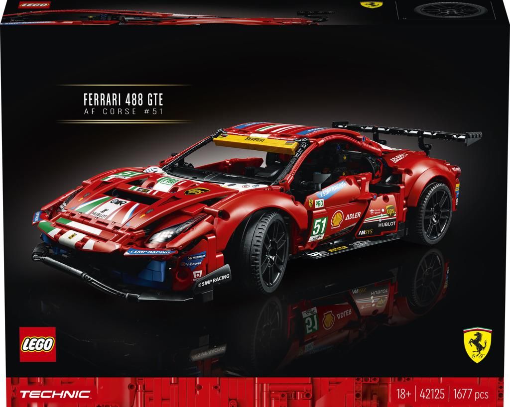 Lego Technic Ferrari 488 GTE „AF Corse #51” - obrázek 1