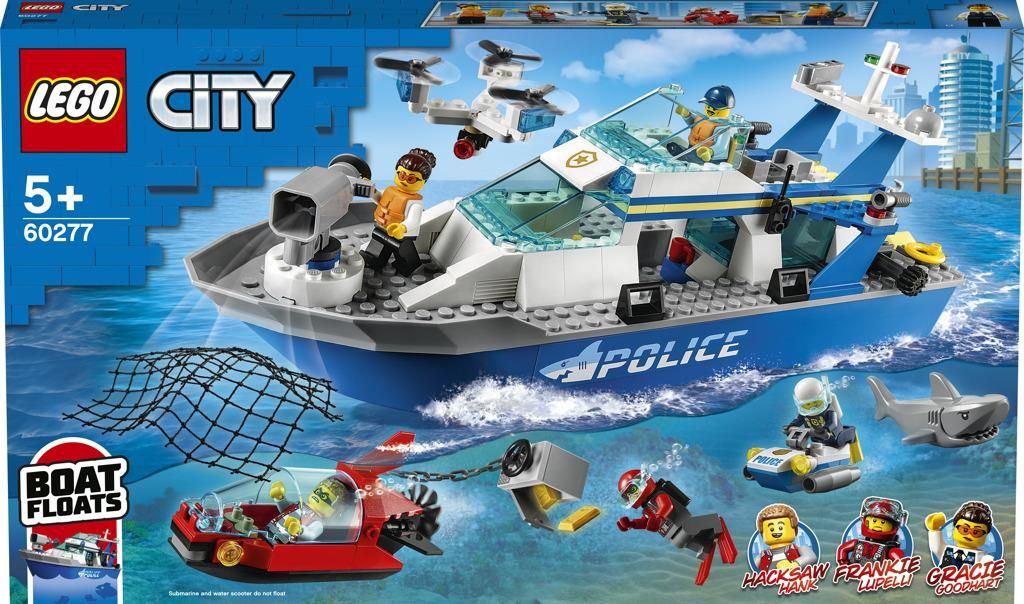 Lego City Policejní hlídková loď - obrázek 1