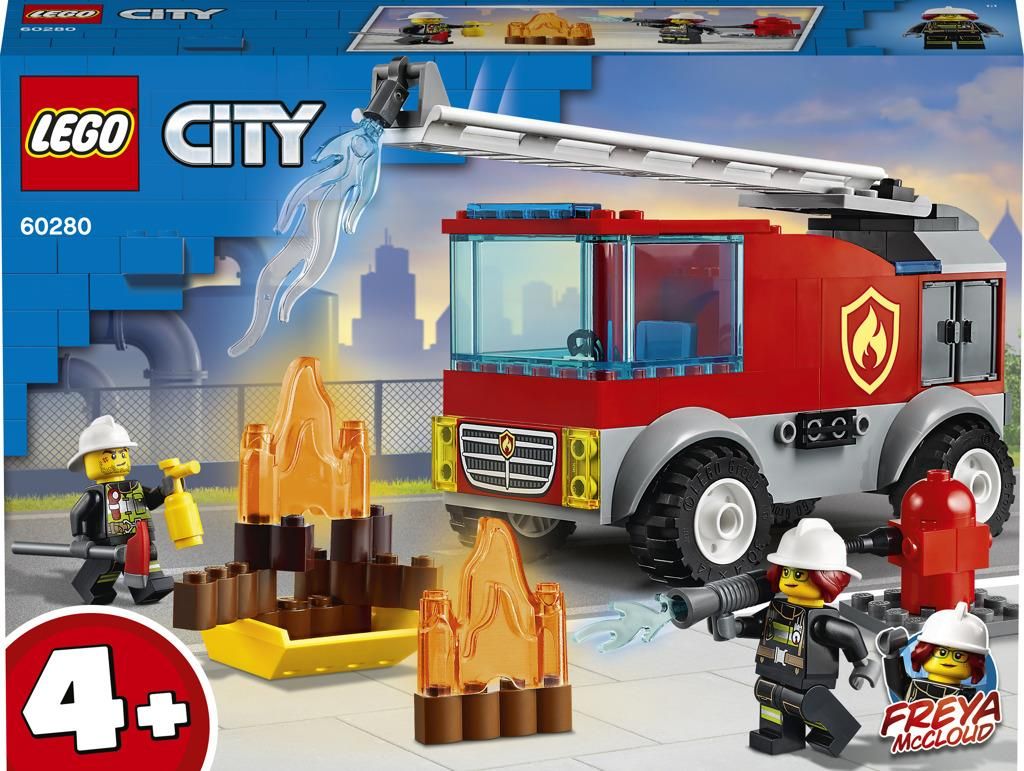 Lego City Hasičské auto s žebříkem - obrázek 1