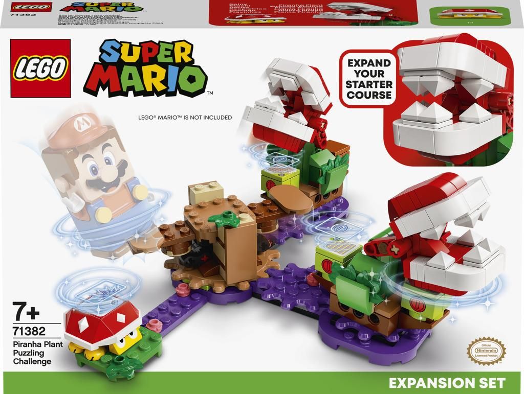 Lego Super Mario Hlavolam s piraňovou rostlinou – rozšiřující set - obrázek 1