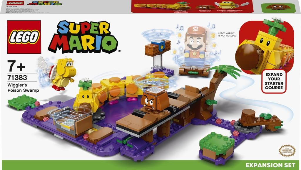 Lego Super Mario Wiggler a jedovatá bažina – rozšiřující set - obrázek 1