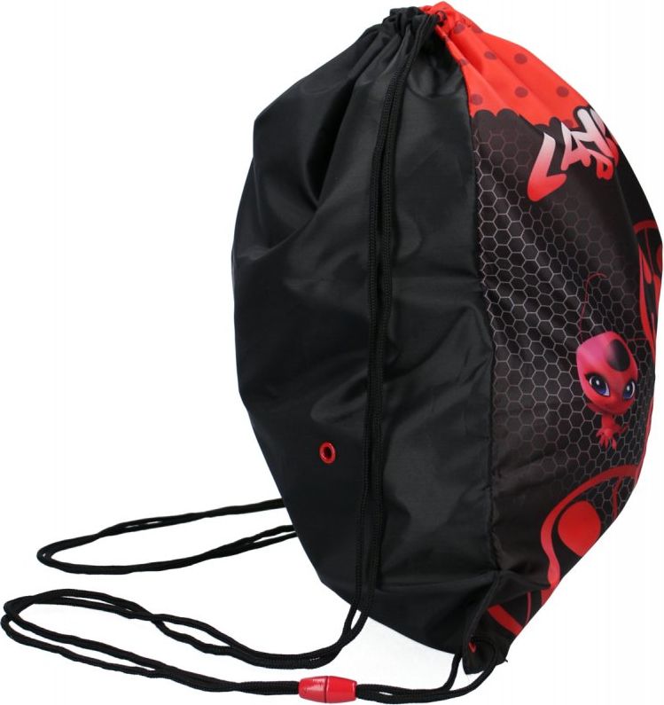 Vadobag · Sáček na přezůvky / vak na záda Kouzelná beruška - Miraculous Ladybug - 44 x 37 cm - obrázek 3