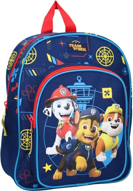 Vadobag · Dětský / chlapecký batoh s přední kapsou Tlapková patrola - Paw Patrol - motiv Team work - 8,5L - obrázek 1