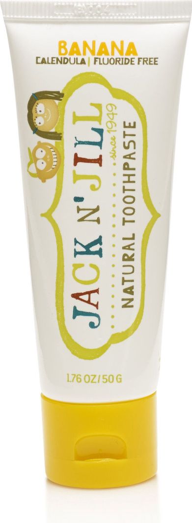 JACK N' JILL Přírodní dětská zubní pasta Banán 50 g - obrázek 1