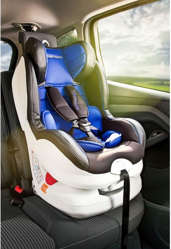 Dětská autosedačka Caretero Defender Plus Isofix 2016 Black 0-18kg - obrázek 5