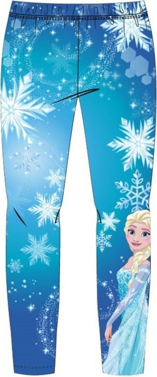 E plus M - Dívčí legíny Ledové království - Frozen Elsa - modré 122 - obrázek 1