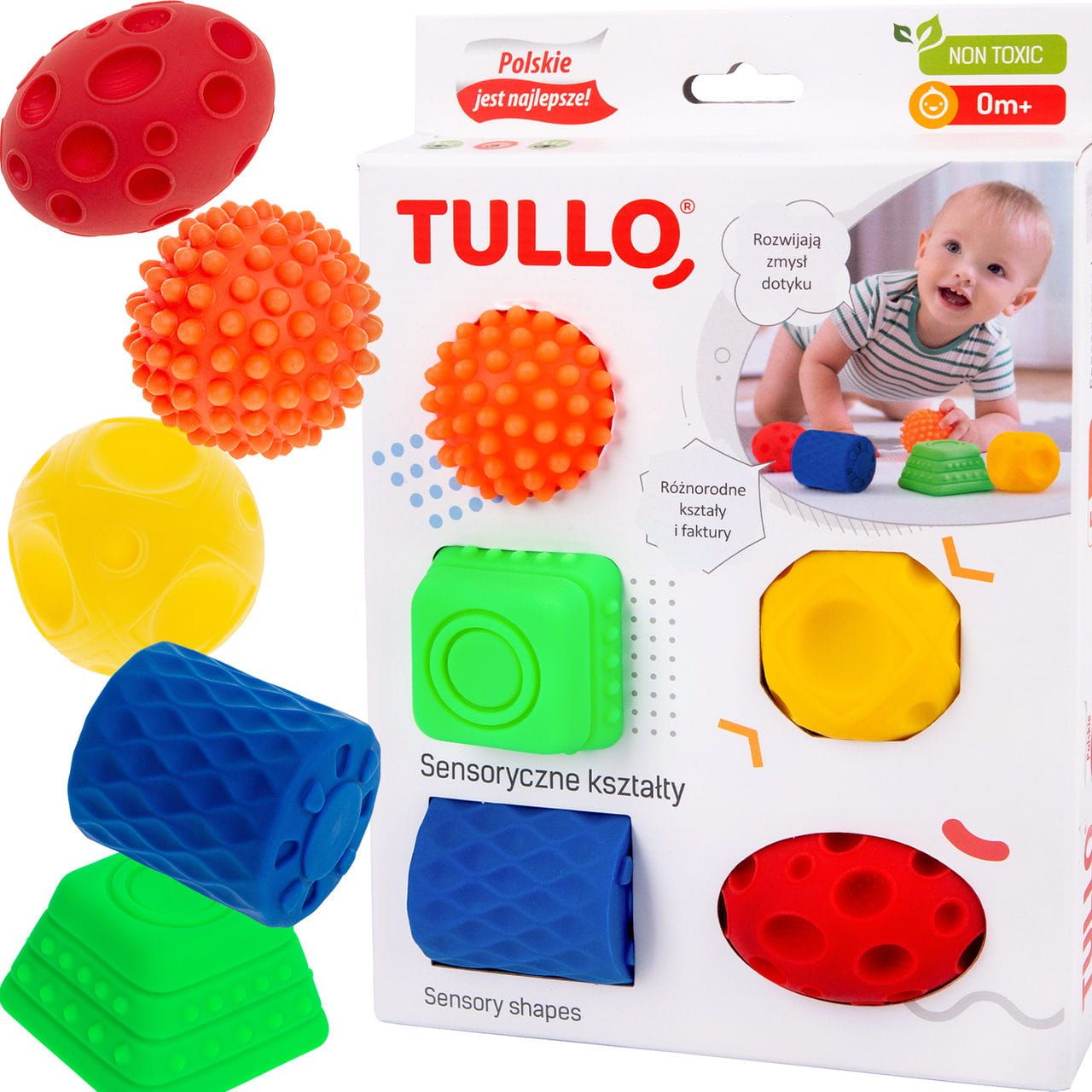 TULLO Senzorické tvary karton 5 ks - obrázek 6