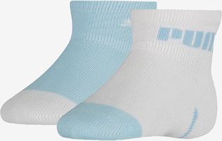 Ponožky 2 páry dětské Puma | Modrá Bílá | Chlapecké | 23-26 - obrázek 1