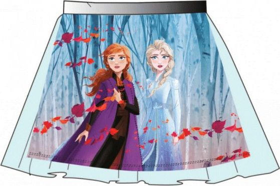 Sun City - Dívčí sukně / sukýnka Ledové království / Frozen Anna a Elsa - modrá 116 - obrázek 1